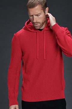 Ropa Canada Goose Hombre Mexico - Amherst Sudadera Con Capucha Rojos JW2986135